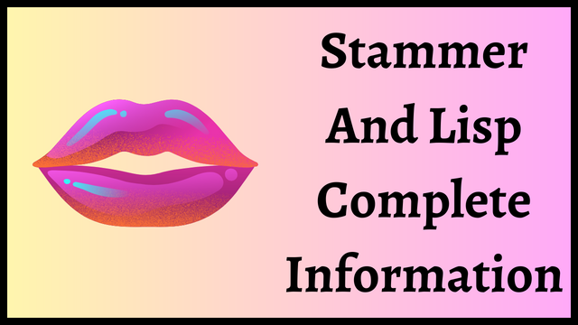 Stammer And Lisp Complete Information