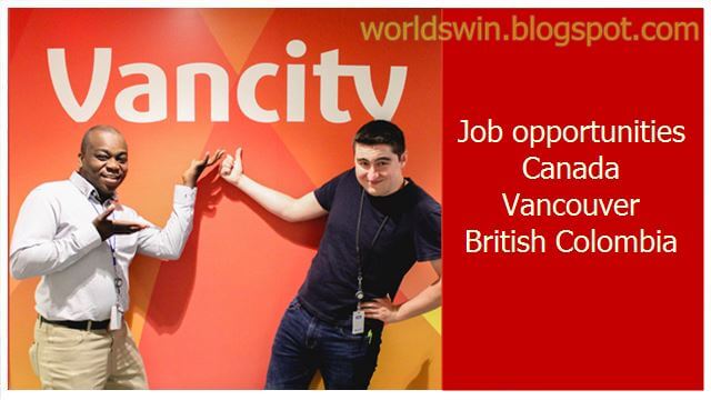 Job opportunities at Vancity Canada