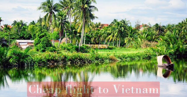 Vietnamese village on the Mekong