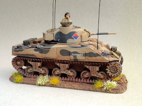 28mm, 1/56th, 1:56, Sherman V, SA Field Artillery, South African 6th Armoured Division, Italian Campaign, 1944, Warlord Games