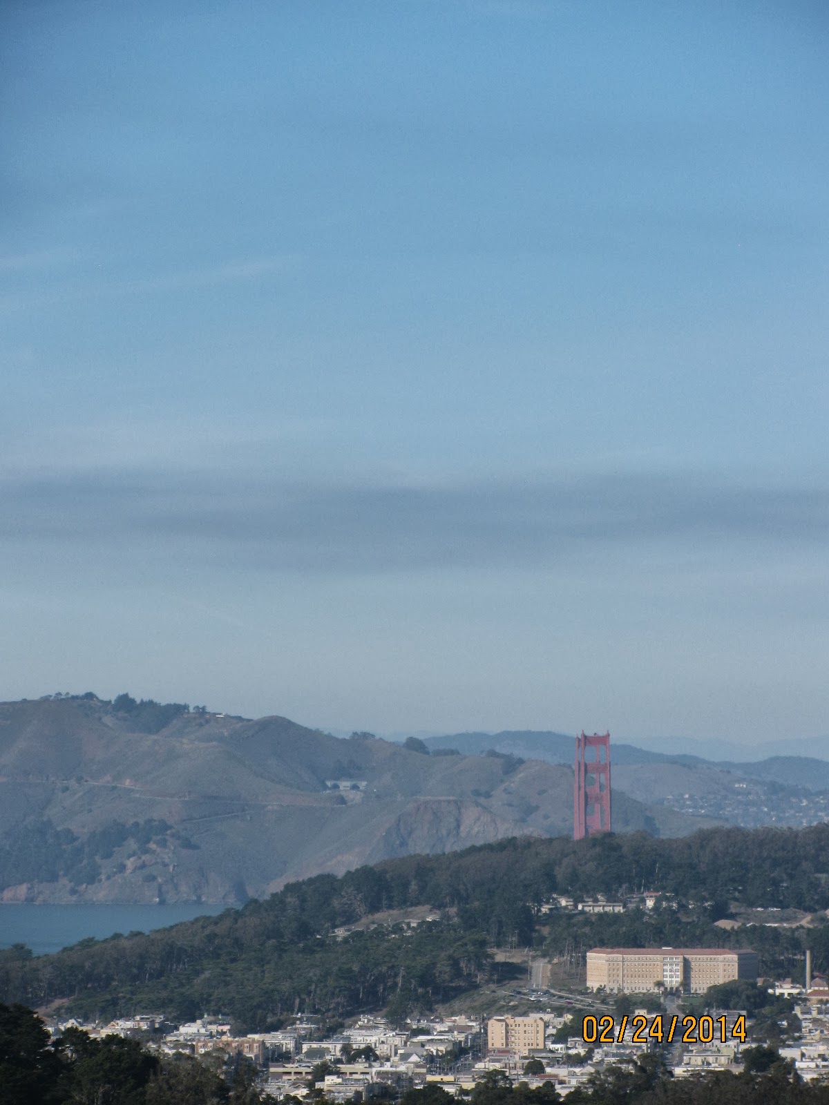 Grand View Park- View of Golden Gate Bridge