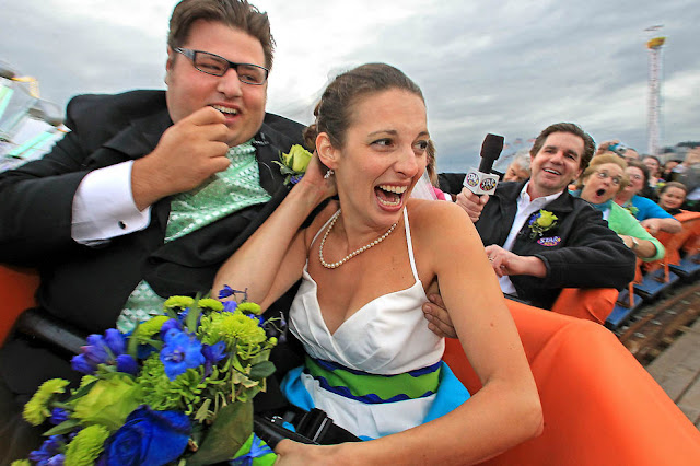 Wedding on a Roller Coaster Pictures