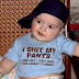 Funny Baby Expression with Black Hat