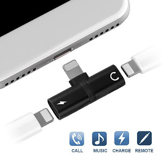 MINI T-SHAPE 2-IN-1 LIGHTNING ADAPTER - IPHONE XS MAXXSXR