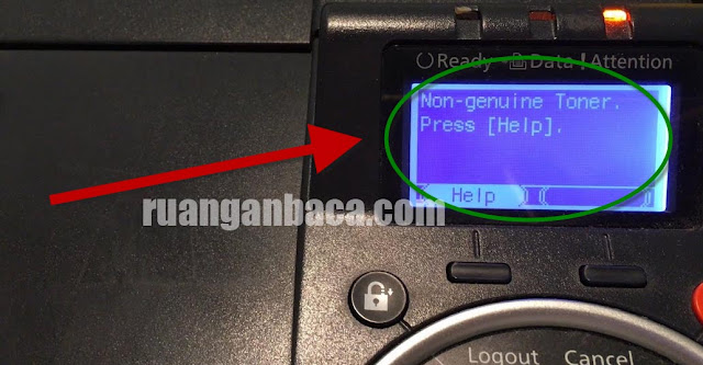 Atasi Non Genuine Toner Press Pada Mesin Kyocera