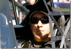 2009 Texas2 Nov NCWTS practice Matt Crafton in car