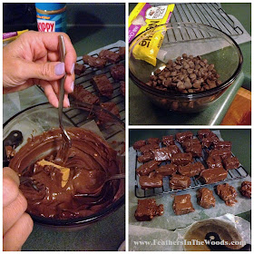 dipping homemade candy