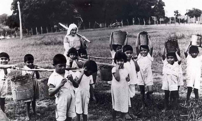 Religiosa na Missão Anchieta entre os indígenas da Amazônia, modelo da evangelização e de civilização  que o Papa Francisco não quereria, segundo D.Claudio Hummes.