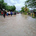 Intensitas Hujan Tinggi, Desa Sanolo Banjir Hingga Arus Lalulintas Macet