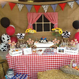 Country Themed Party Decorations - 11 Country-Themed Party Ideas That Are Perfect For The ACM ... : If you are just joining the party, don't forget to visit the previous posts on my disneyland invitations and disney first birthday outfit.