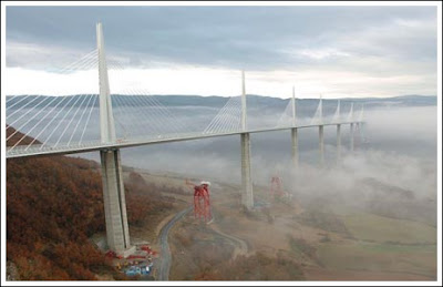 Foto Foto Pembangunan Millau Bridge