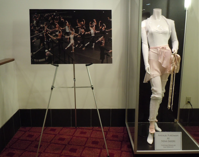 Black Swan movie costume display