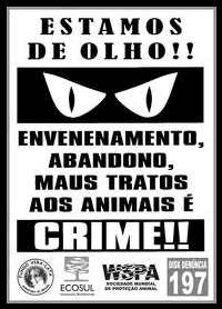 Clique aqui e escolha uma fugura em defesa dos animais.