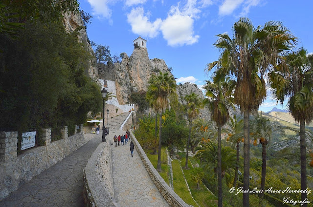 El Castell de Guadalest (Alicante).