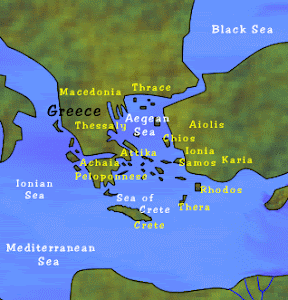 Map of Ancient Greece
