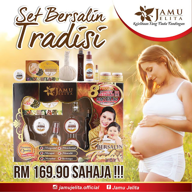 Set Bersalin Tradisi Jamu Jelita