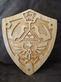 Escudo de Zelda Link's Shield en Madera