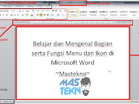 Pengertian menu di microsoft word dan Pungsinya