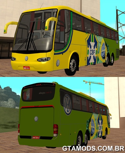 Ônibus da Seleção Brasileira de Futebol