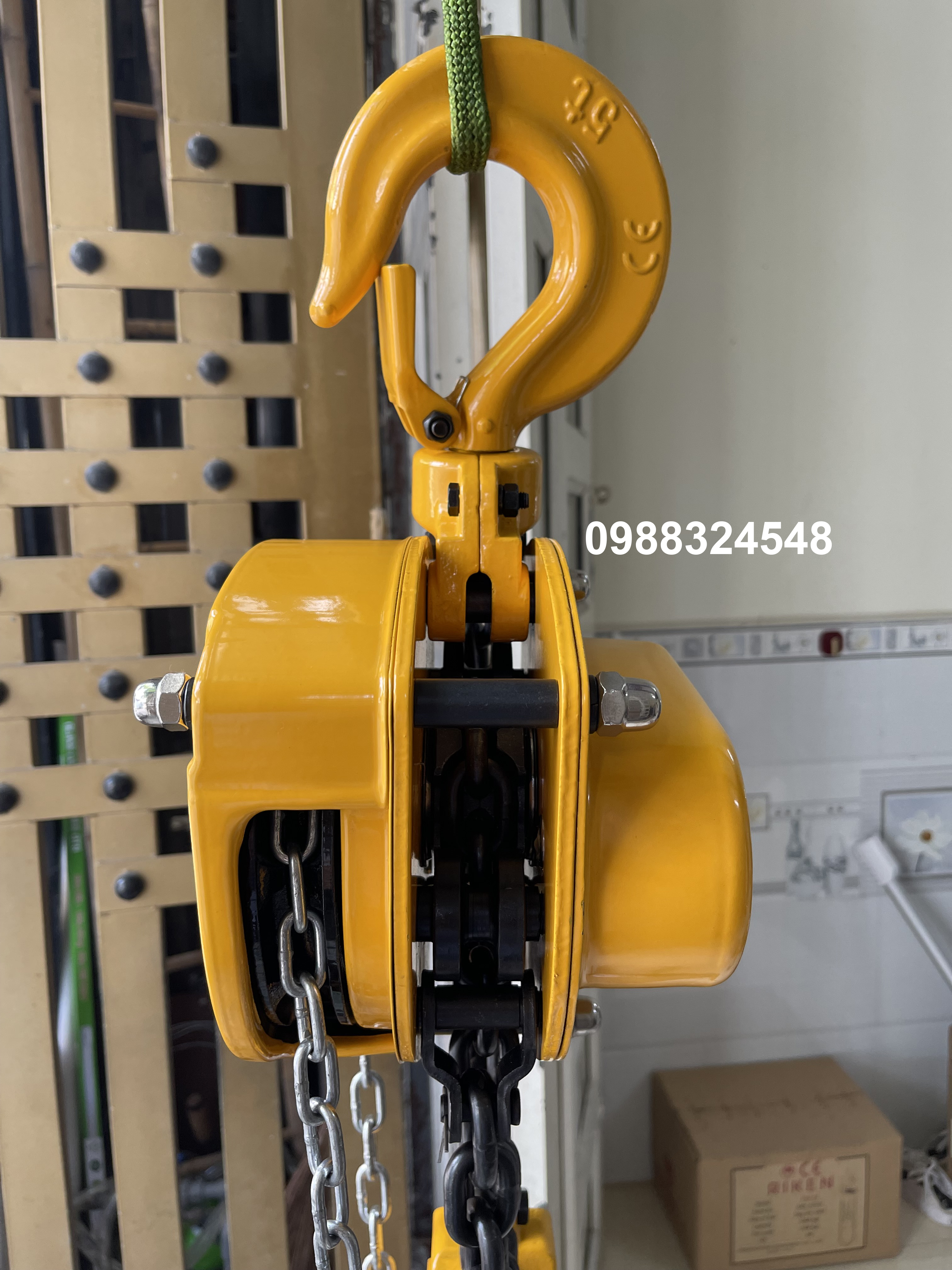 Pa lăng kéo tay Riken 5 tấn HAK-CB / HAK-CB 5 ton Riken Chain Hoist