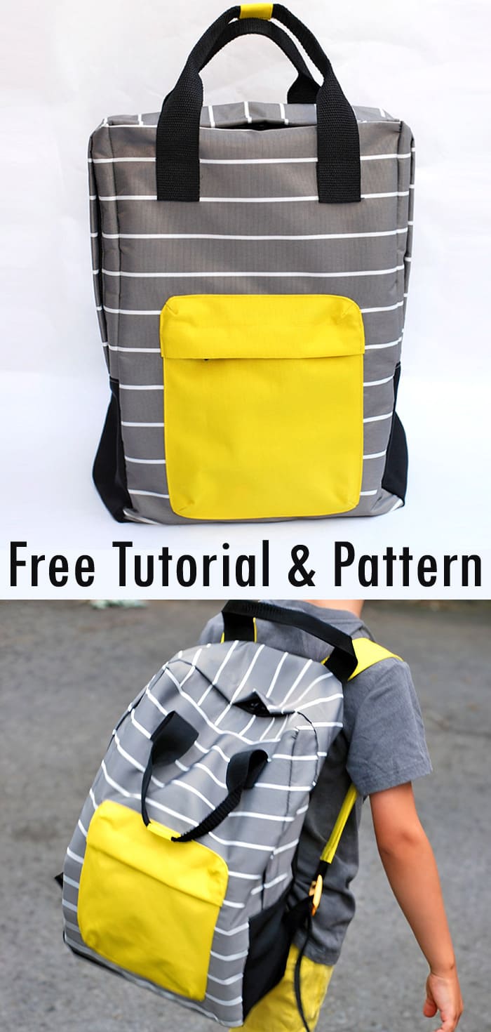 DIY Rectangular Backpack Tutorial