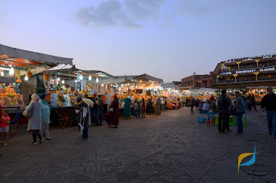 Jemaa el-Fnaa, stragany, Maroko, Marrakesz, Marrakech | FitFlames