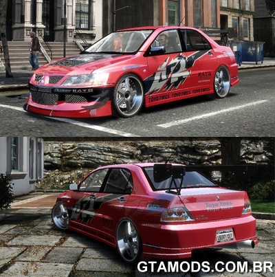 Screenshot Mitsubishi EVO VIII DRIFT TOKYO