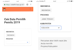 Cara Cek Data Pemilih Pemilu 2019