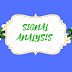 SIGNAL ANALYSIS PROJECT FORMAT