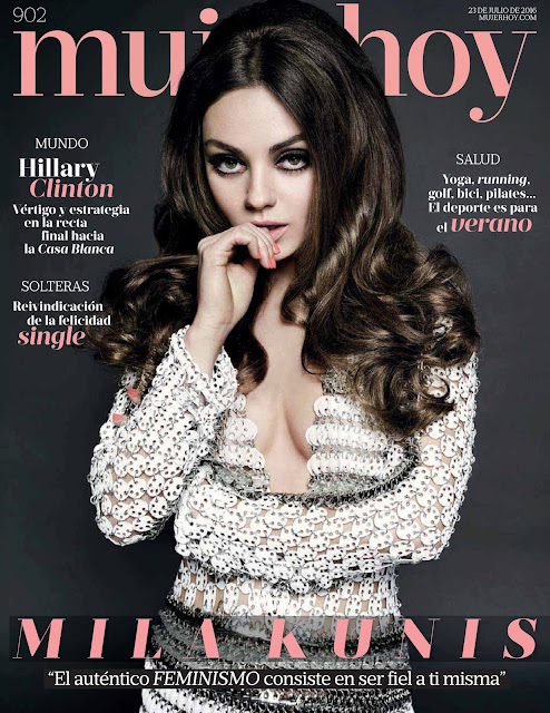 Actress, @ Mila Kunis - Mujer Hoy Magazine Spain July 2016