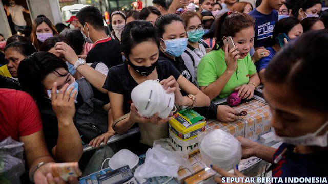 Virus Corona Membuat  Pasien Di Filipina Meninggal