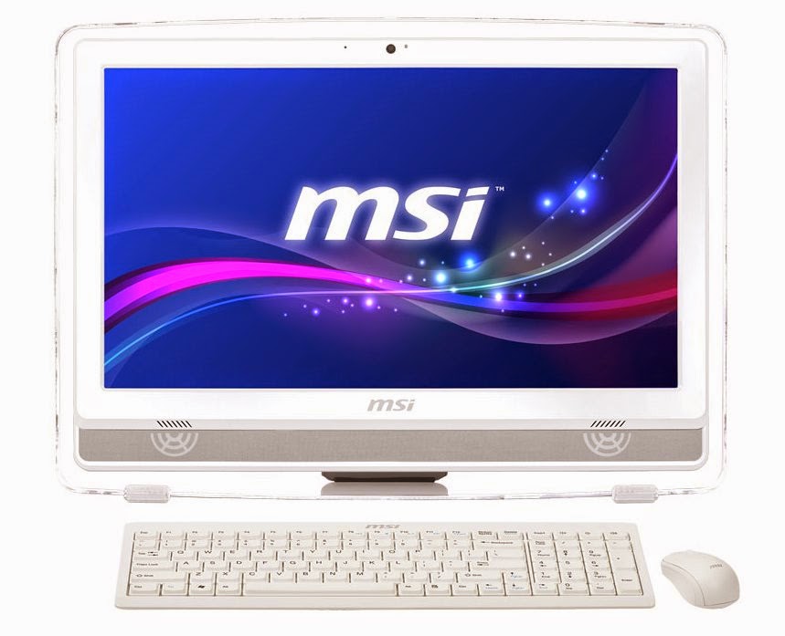 моноблок в белом цвете MSI AE220