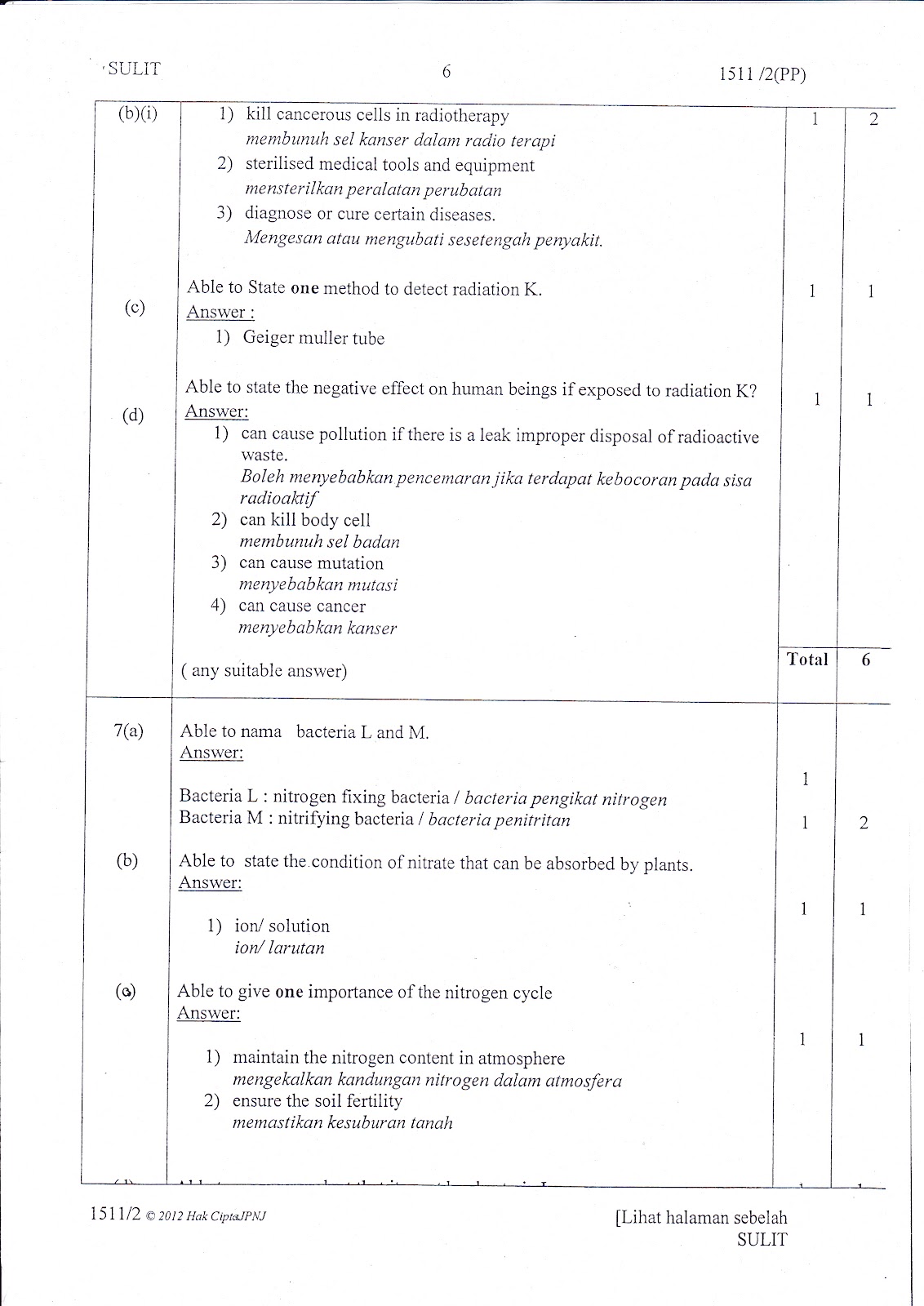 Contoh Soalan Sains Spm Kertas 1 - Kuora v