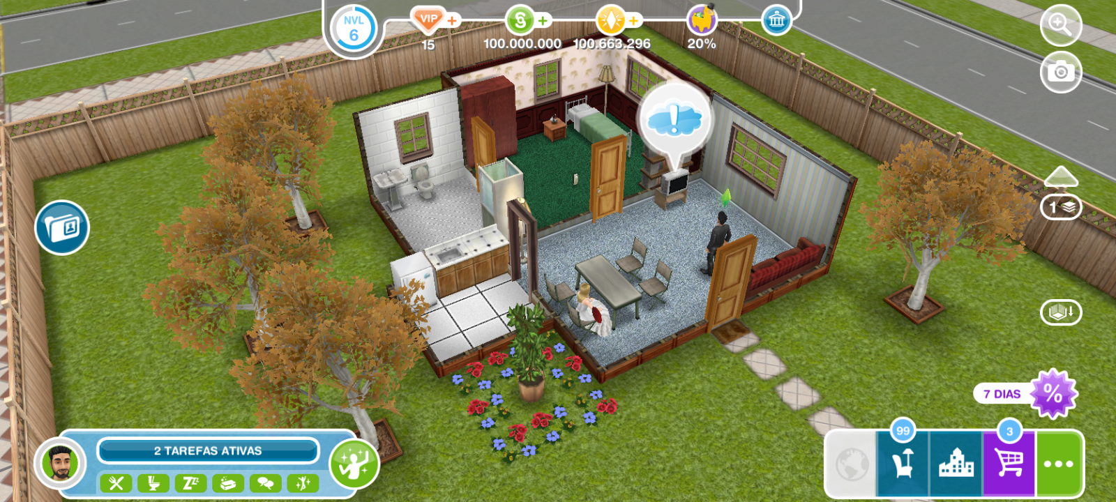 the sims freeplay dinheiro infinito