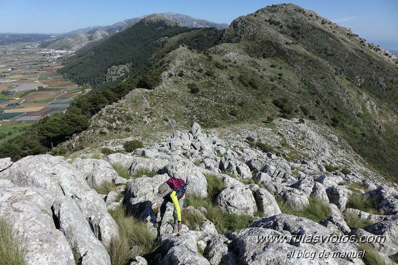 Sierra de Alhama: Puerto de Zafarraya - Hoyo del Toro - La Torca