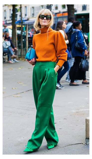 verde tendenza colore autunno inverno 2022 2023 come abbinare il verde idee abbinamenti verde idee outfit verde how to combine green green outfit idea fall winter 2022 trend  fashion blogger blog di moda italiani Italian fashion bloggers