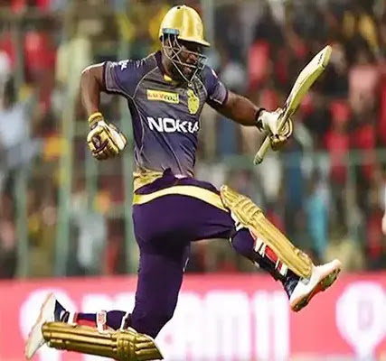 Andre Russell Playing Cricket