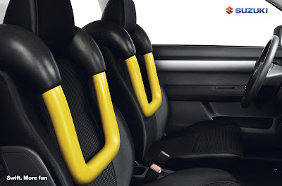 CarscooP Suzuki Bars Suzuki Swift Print Ad   "Swift: More Fun"