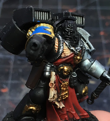 Deathwatch Librarian with Jump Pack WIP closeup