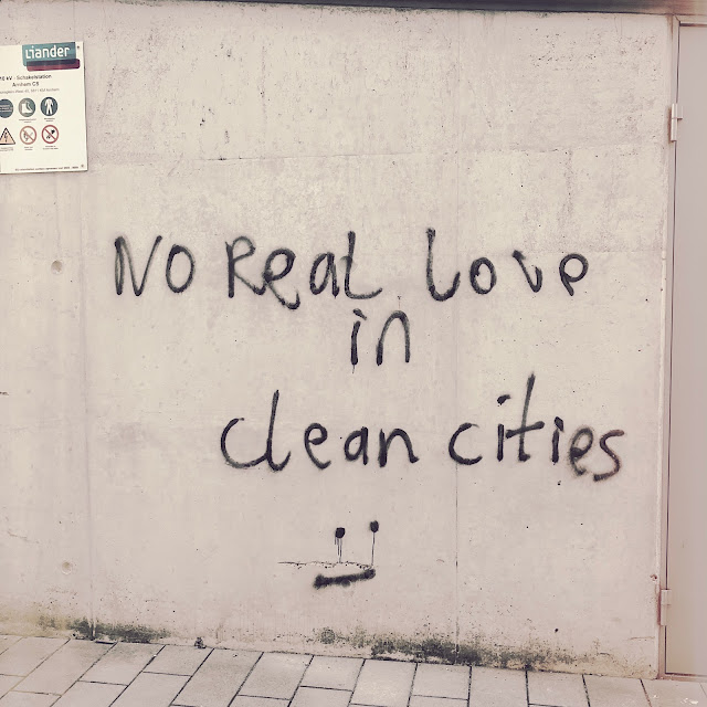 Graffiti: No real love in clean cities