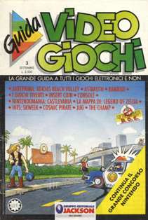 Guida Video Giochi 3 - Settembre 1989 | CBR 215 dpi | Mensile | Videogiochi
Numero volumi : 17
Guida Video Giochi, edita dalla Gruppo Editoriale Jackson, è stata una rivista di settore italiana incentrata principalmente sull'informazione di computer, e loro relativi videogiochi.
É stata anche essa una meteora nel panorama editoriale italiano. Uscita nel Giugno del 1989, dopo diciassette numeri (e con un discreto seguito editoriale), termina la sua attività, per trasformarsi nel Gennaio del 1991 in C+VG Computer+Videogiochi.
Ad oggi rimane una rivista rara, e i diciassette numeri usciti sono di difficile reperibilità.