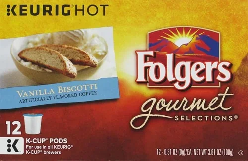 Folgers Vanilla Biscotti K-Cups