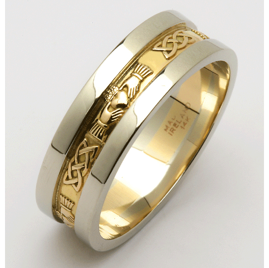 Mens White Gold Wedding Bands are very much in fashion nowadays for ...