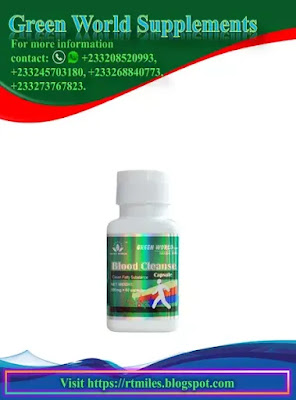 Green World Blood Cleanse Capsule is effective at clarification of the blood circulatory system raises the lowered blood pressure