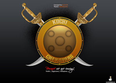 Kochi Chekavars - Concept Logo and Name for Kochi IPL Team
