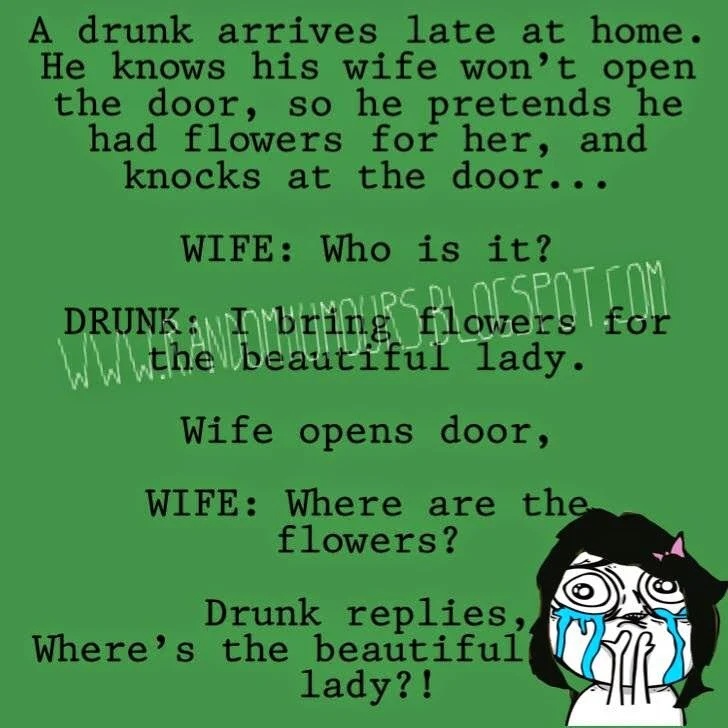 Beautiful Lady for the drunk men