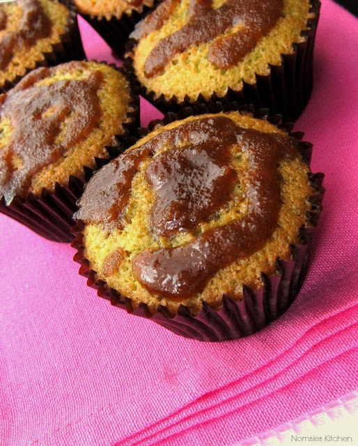 Pandan Cupcakes with Gula Melaka Syrup Recipe from Nomsies Kitchen