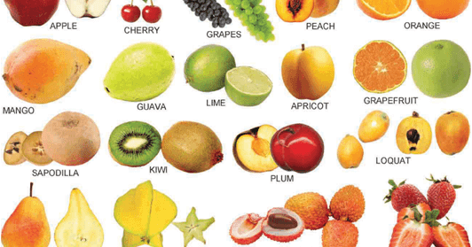 Gambar Menghafal Nama Buah  Buahan Bahasa Inggris Mengingat 