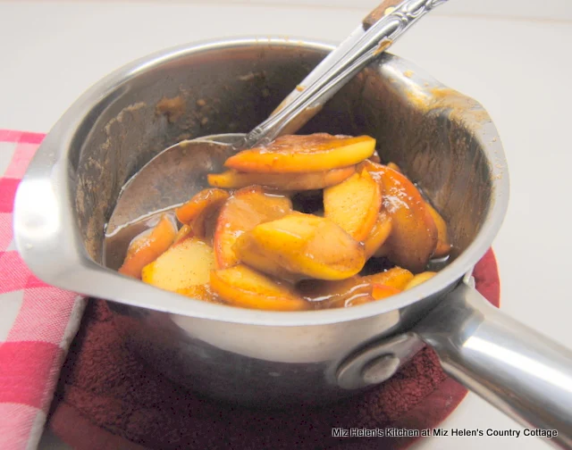 Old Fashioned Apple Skillet Cake at Miz Helen's Country Cottage