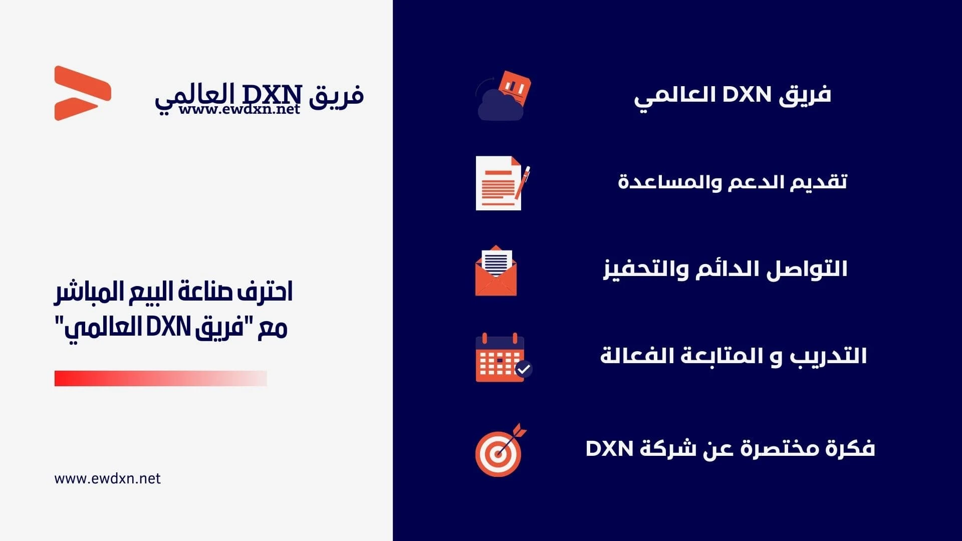 التواصل مع شركة dxn